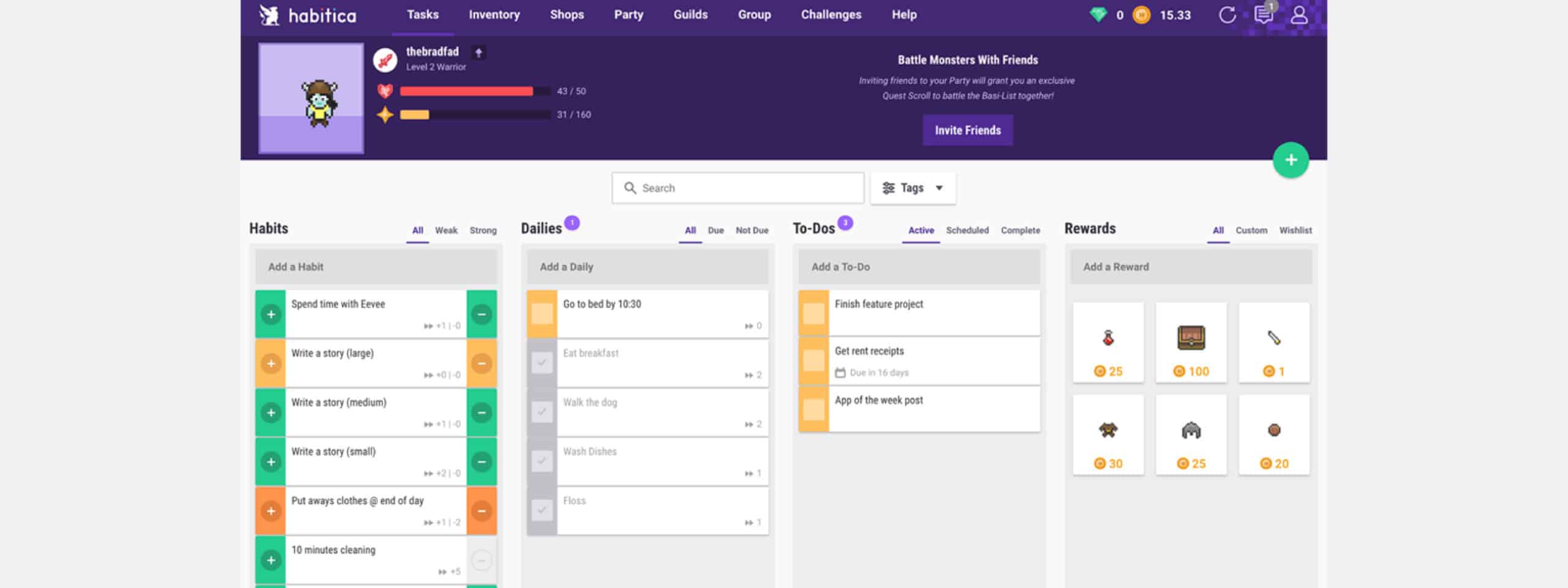 Habitica - Computing Australia