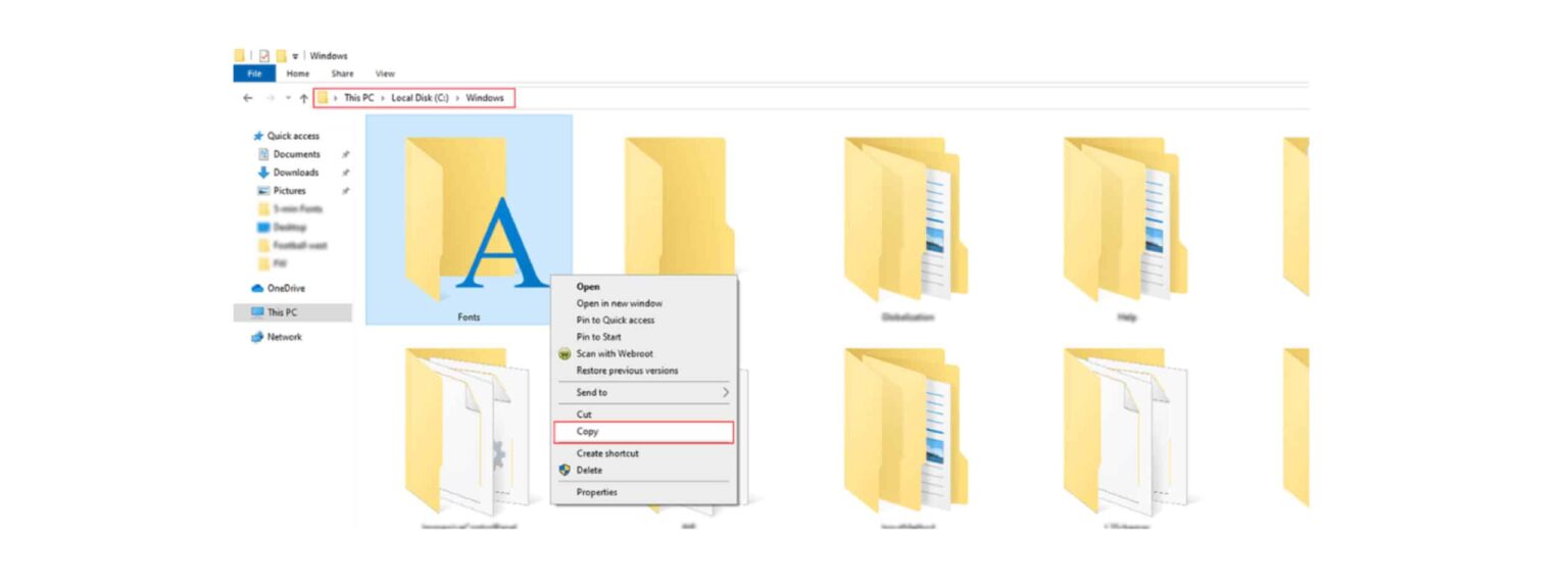 How to transfer fonts from one computer to another? - The CAG